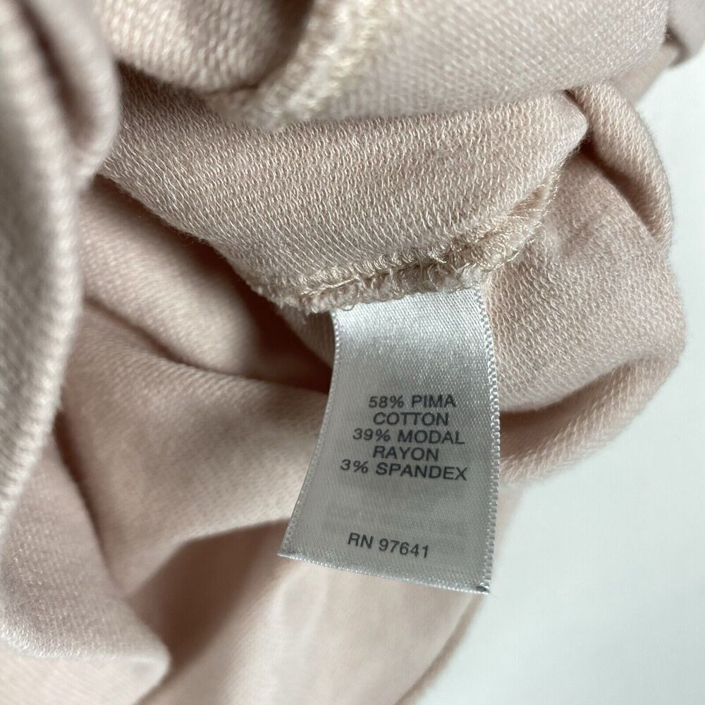 J‎ Jill Pure Jill Womens Pullover Sweater SMALL Pink Blush Pima Cotton - Picture 4 of 9